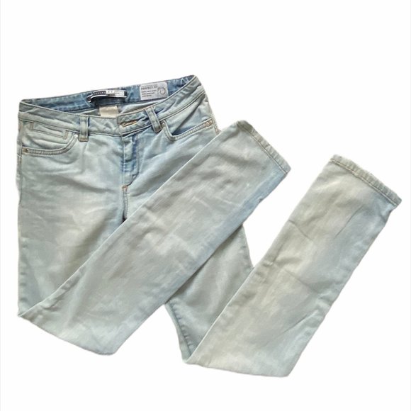 Sportsmax Code Light Wash Skinny Jeans Size 6 - Picture 1 of 6